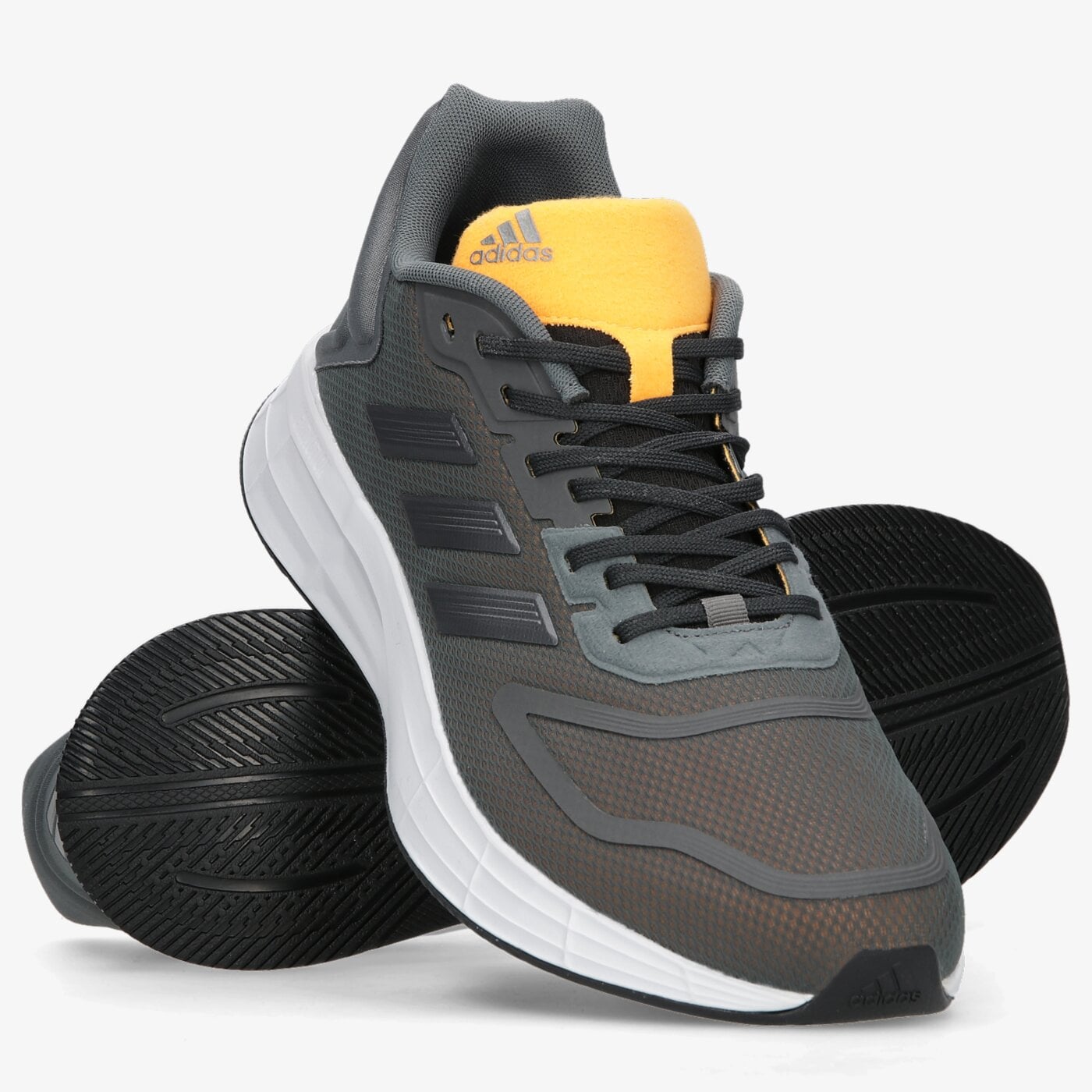 Buty do biegania męskie ADIDAS DURAMO 10 gw8338 kolor szary