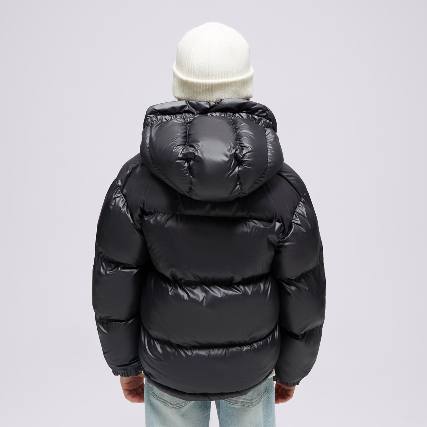 Kurtka zimowa dziecięca NIKE KURTKA ZIMOWA K NSW TF RPL HGH SYNFL U fd2846-011 kolor czarny