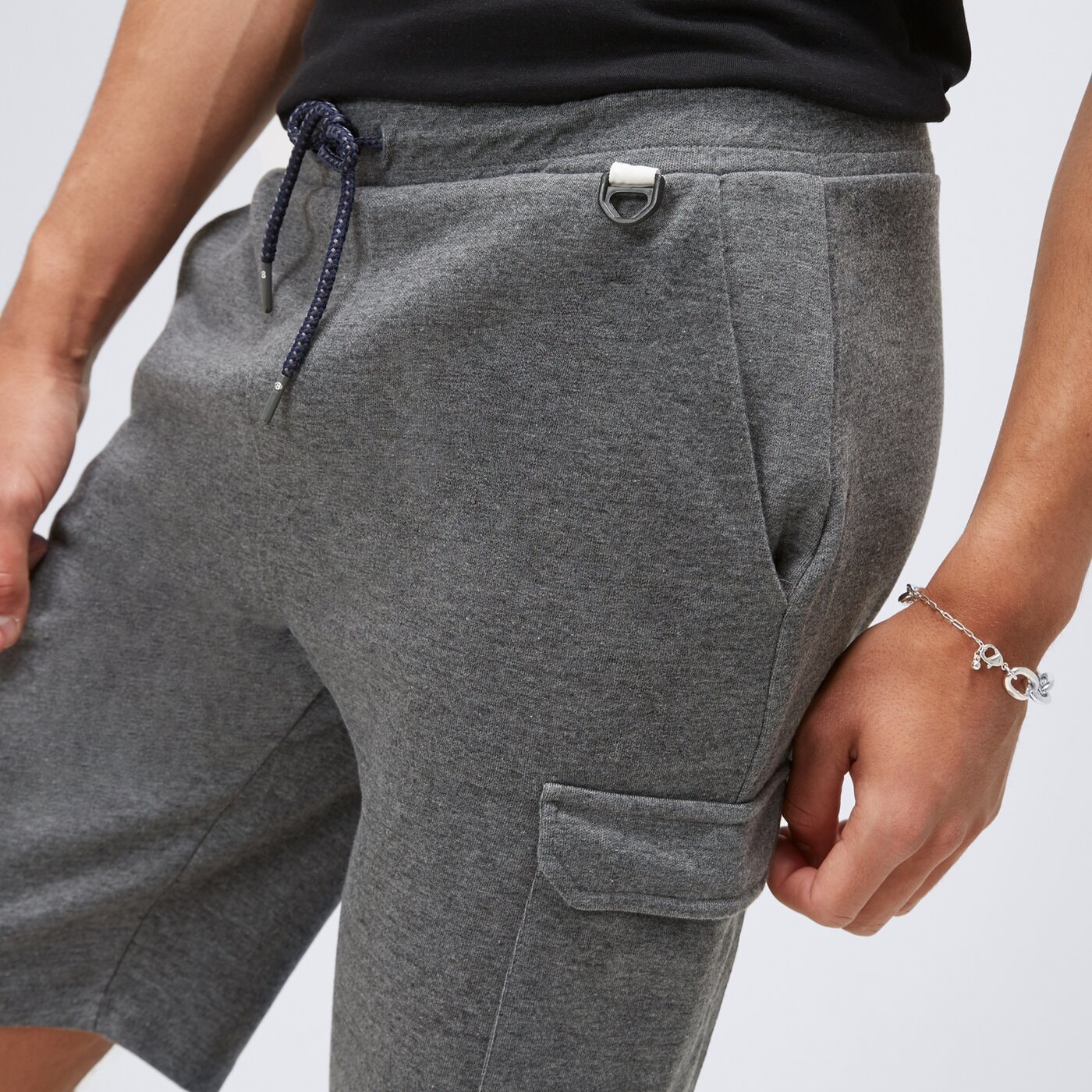 Spodenki męskie UP8 SZORTY XURO up123szm03001 kolor szary