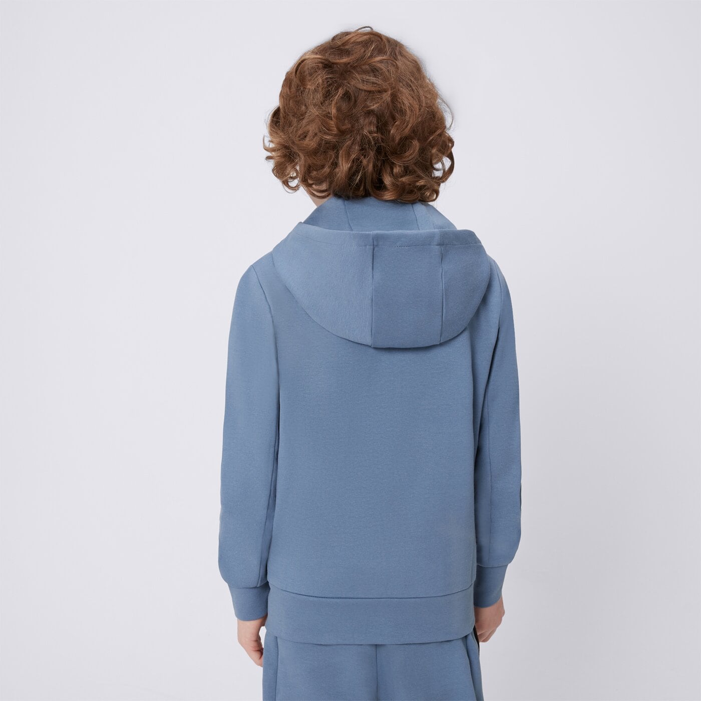 Bluza dziecięca UMBRO BLUZA ROZPINANA Z KAPTUREM TECH FULL ZIP JR ul125blmj0102 kolor niebieski