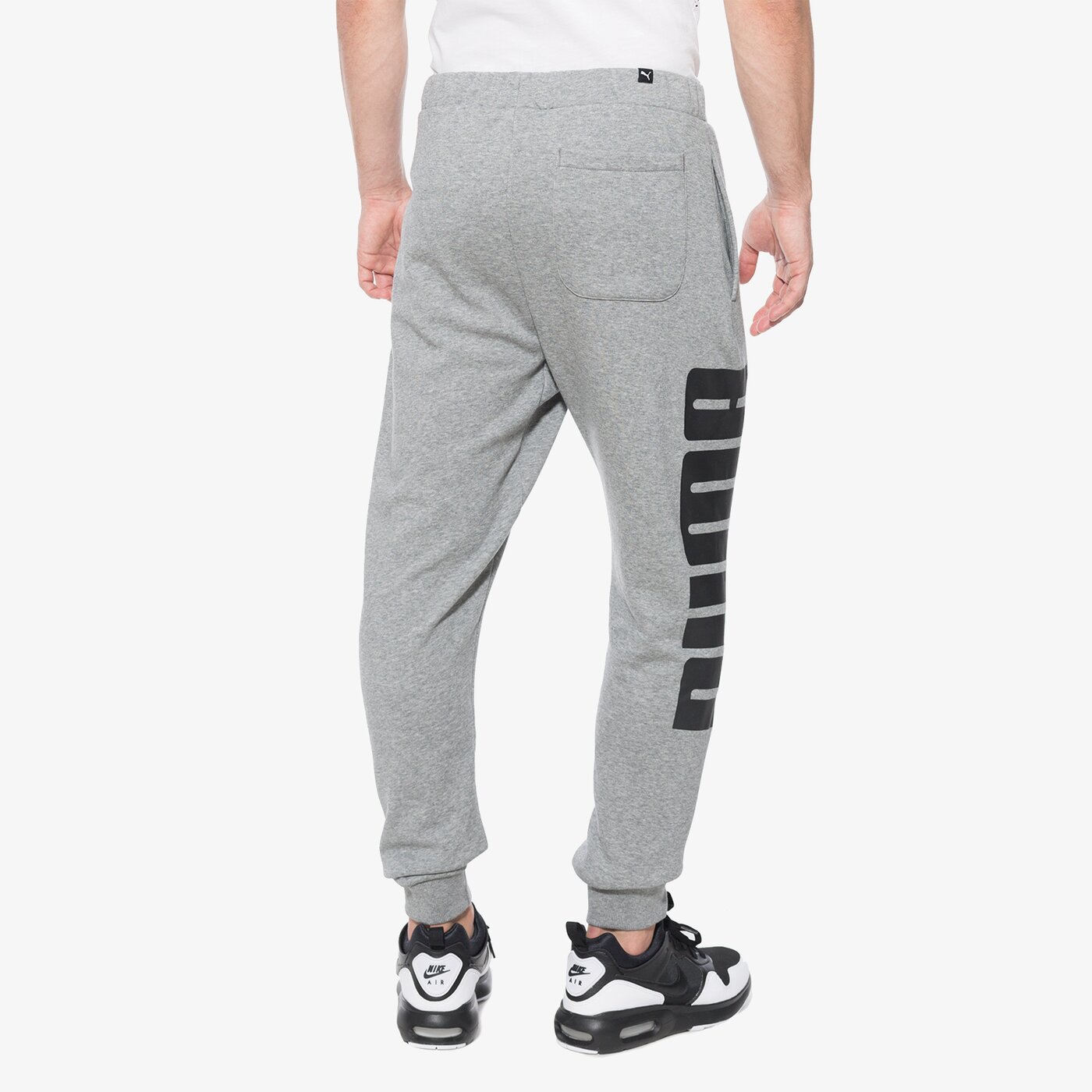 Spodnie dresowe męskie PUMA SPODNIE REBEL SWEAT TR 85009003 kolor szary