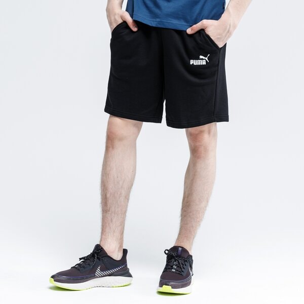 Spodenki męskie PUMA SZORTY ESS SWEAT 10" TR 851769 01 kolor czarny