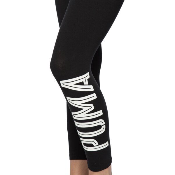 Spodnie dresowe damskie PUMA SPODNIE STYLE SWAGGER 3 4 83821101 kolor czarny