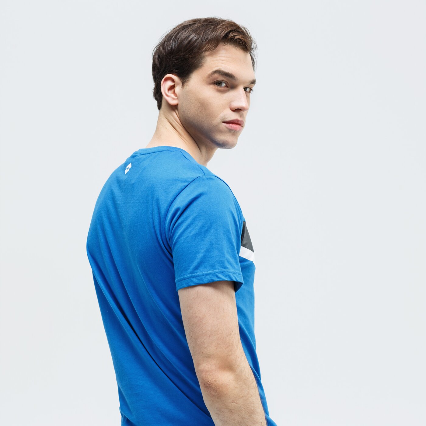 Koszulka męska LOTTO T-SHIRT ANSELMO lo39tsm44002 kolor niebieski