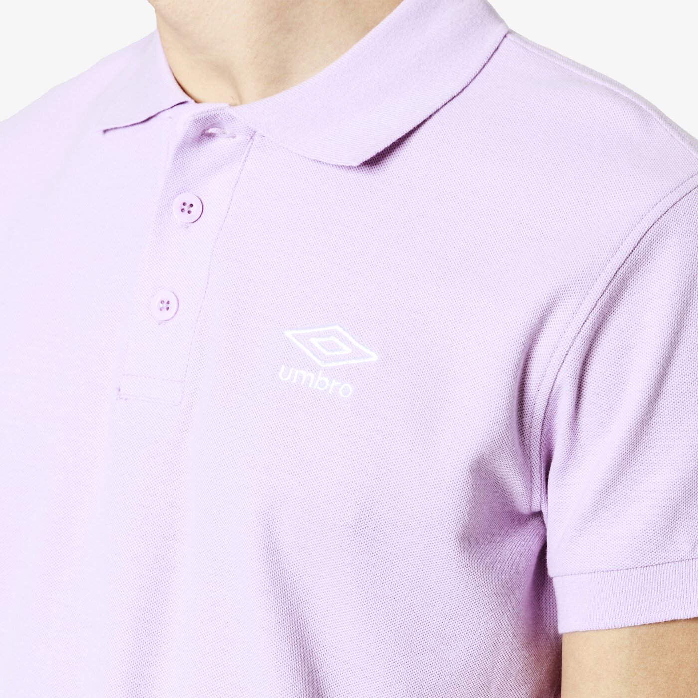Koszulka polo męska UMBRO POLO VENLO ul19pom04006 kolor fioletowy