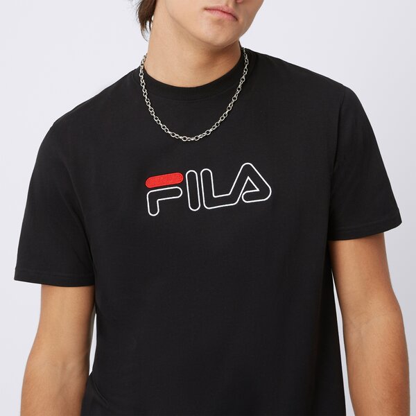 Koszulka męska FILA T-SHIRT FILA ACE BLK fw23jdm001aceblk kolor czarny