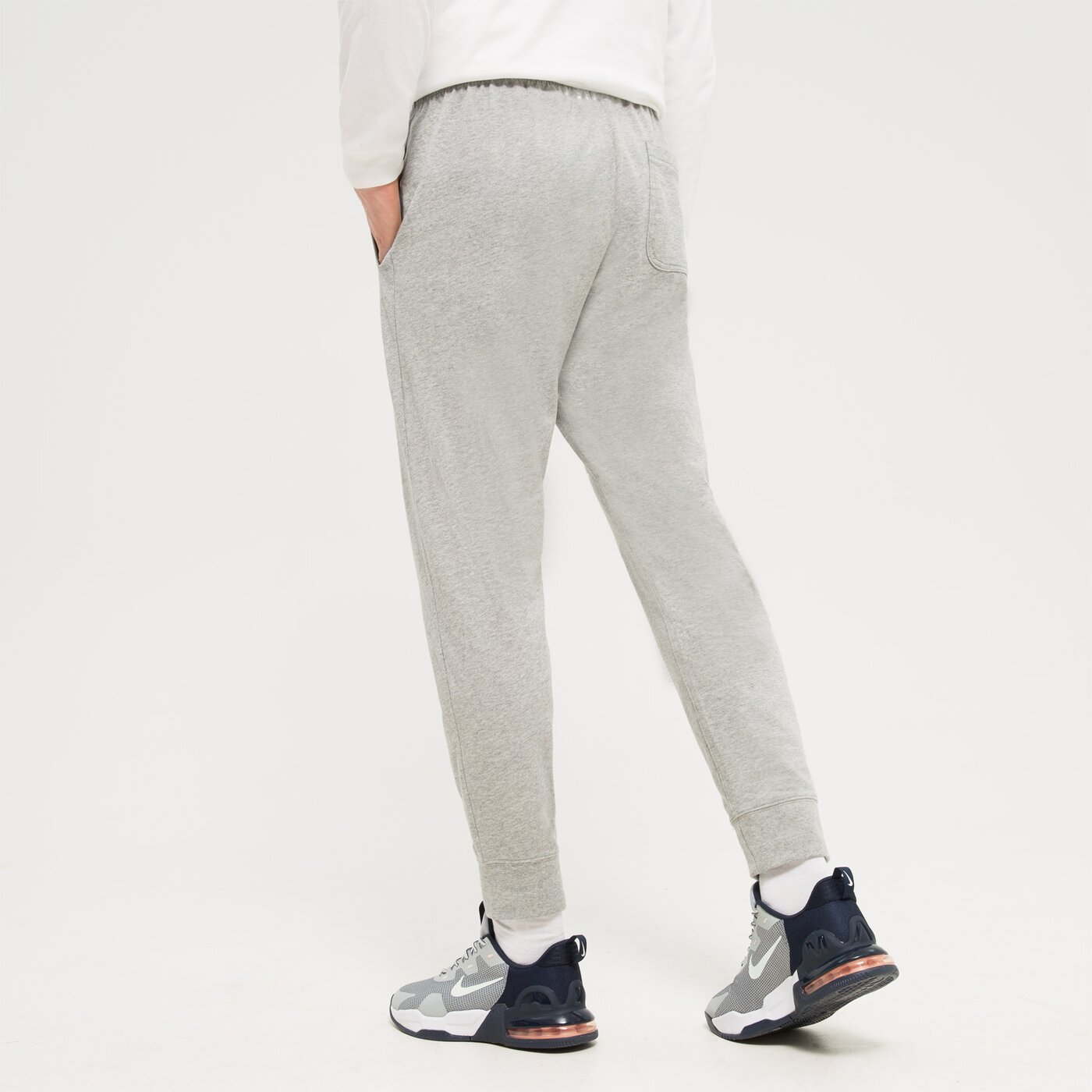 Spodnie dresowe męskie NIKE SPODNIE SPORTSWEAR CLUB bv2762-063 kolor szary