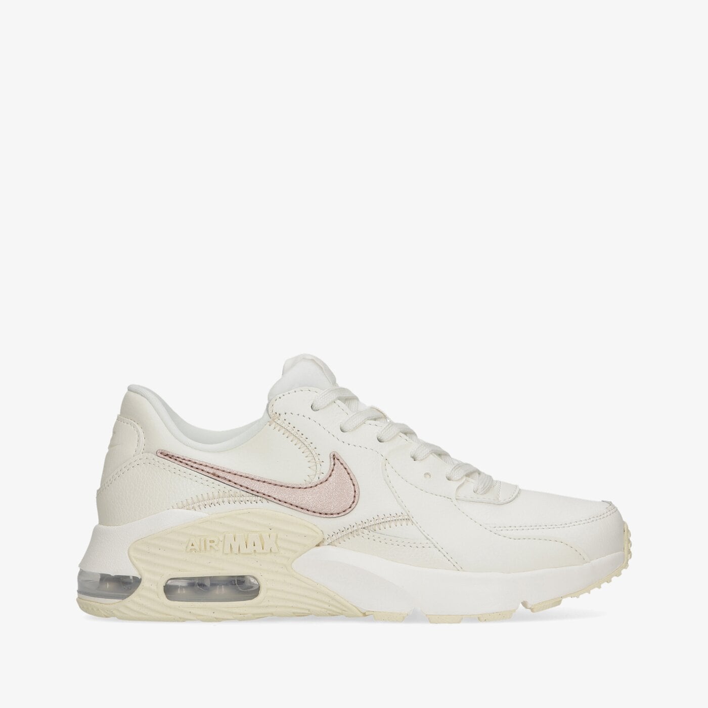 Buty sportowe damskie NIKE WMNS AIR MAX EXCEE LEA dm0837-100 kolor biały