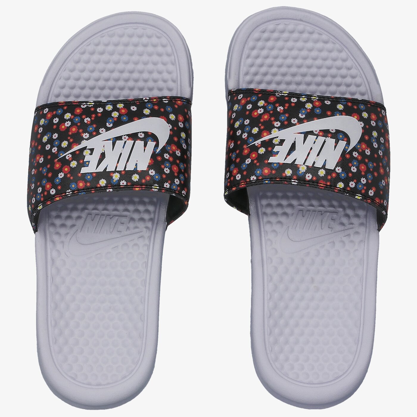 Klapki damskie NIKE BENASSI 618919-120 kolor biały