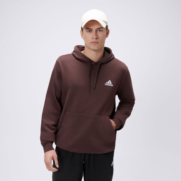 Bluza męska ADIDAS BLUZA Z KAPTUREM M FEELCOZY HD iz4758 kolor brązowy