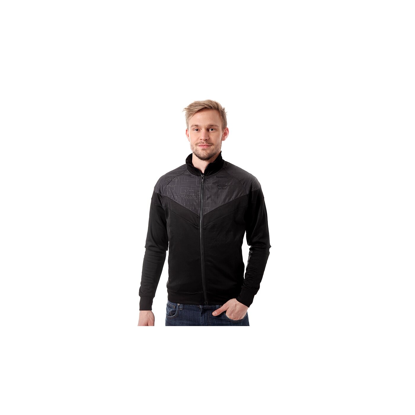 Bluza męska UMBRO  BLUZA TORES ul14blm02001 kolor czarny