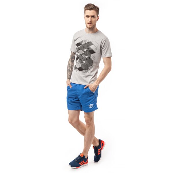 Koszulka męska UMBRO T-SHIRT ZEUS ul15tsmpr022 kolor biały