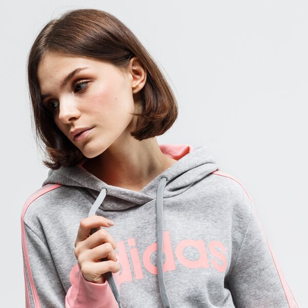 Bluza damska ADIDAS BLUZA Z KAPTUREM W E CB HD SWT fl9208 kolor szary