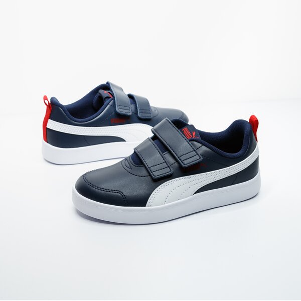Buty dziecięce PUMA COURTFLEX V2 K 37154301 kolor granatowy