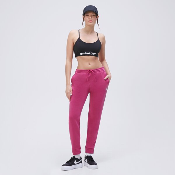 Spodnie dresowe damskie REEBOK SPODNIE RI FRENCH TERRY h54760 kolor różowy