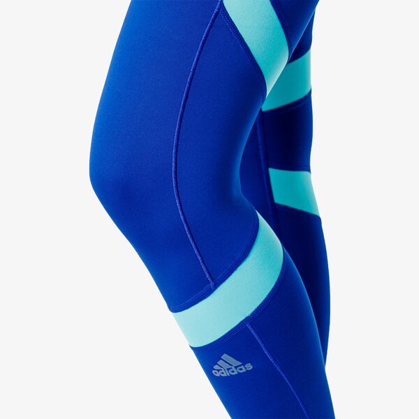 Spodnie dresowe damskie ADIDAS LEGGINGS HOW WE DO TIGHT cz7844 kolor niebieski