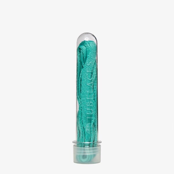  TUBELACES SZNURÓWKI FLAT TURQUOISE 101531312 kolor niebieski