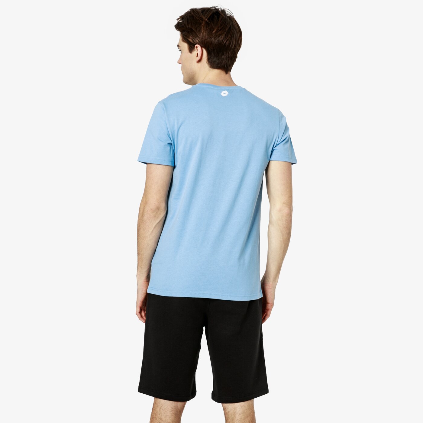 Koszulka męska LOTTO T-SHIRT SS CELANO lo19tsm66001 kolor niebieski