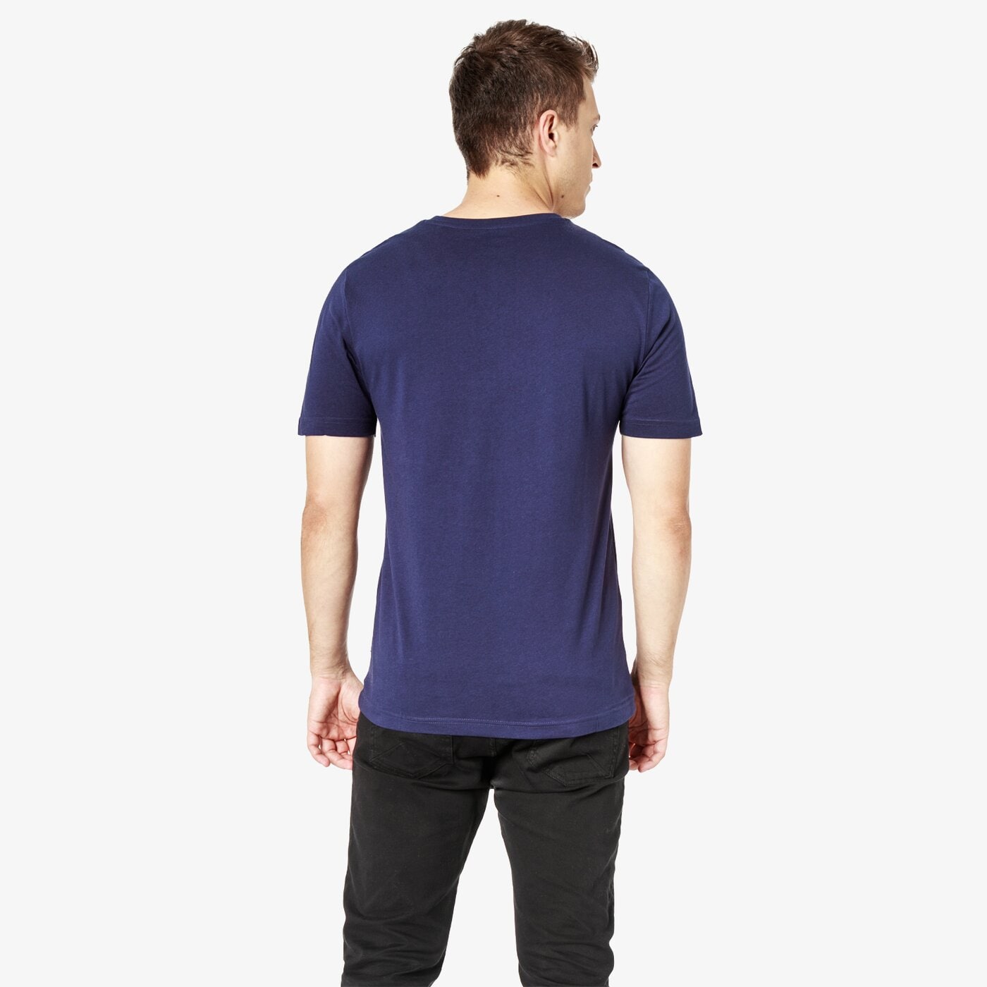 Koszulka męska PUMA T-SHIRT SS LINES GRAPHIC 85154506 kolor granatowy