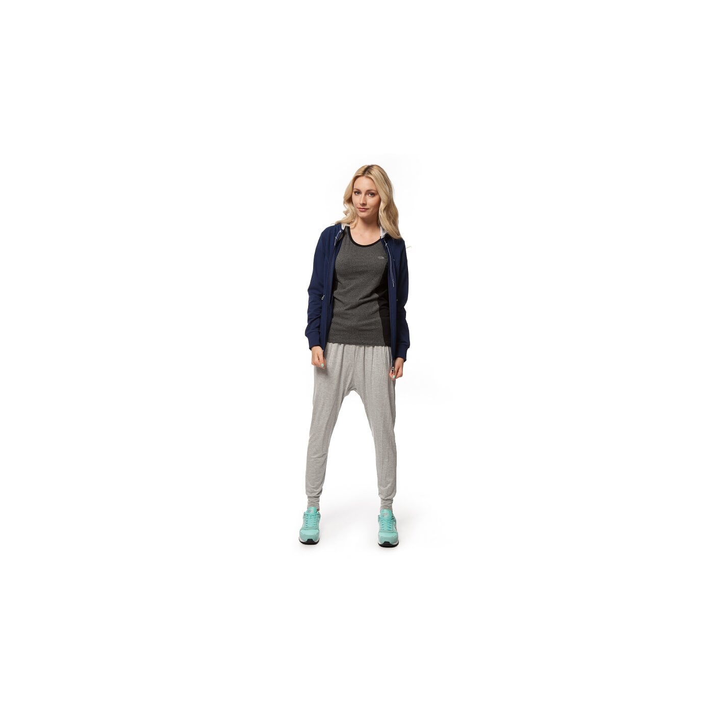 Bluza damska LOTTO BLUZA SWEAT FZ FAITH STC r7191 kolor granatowy