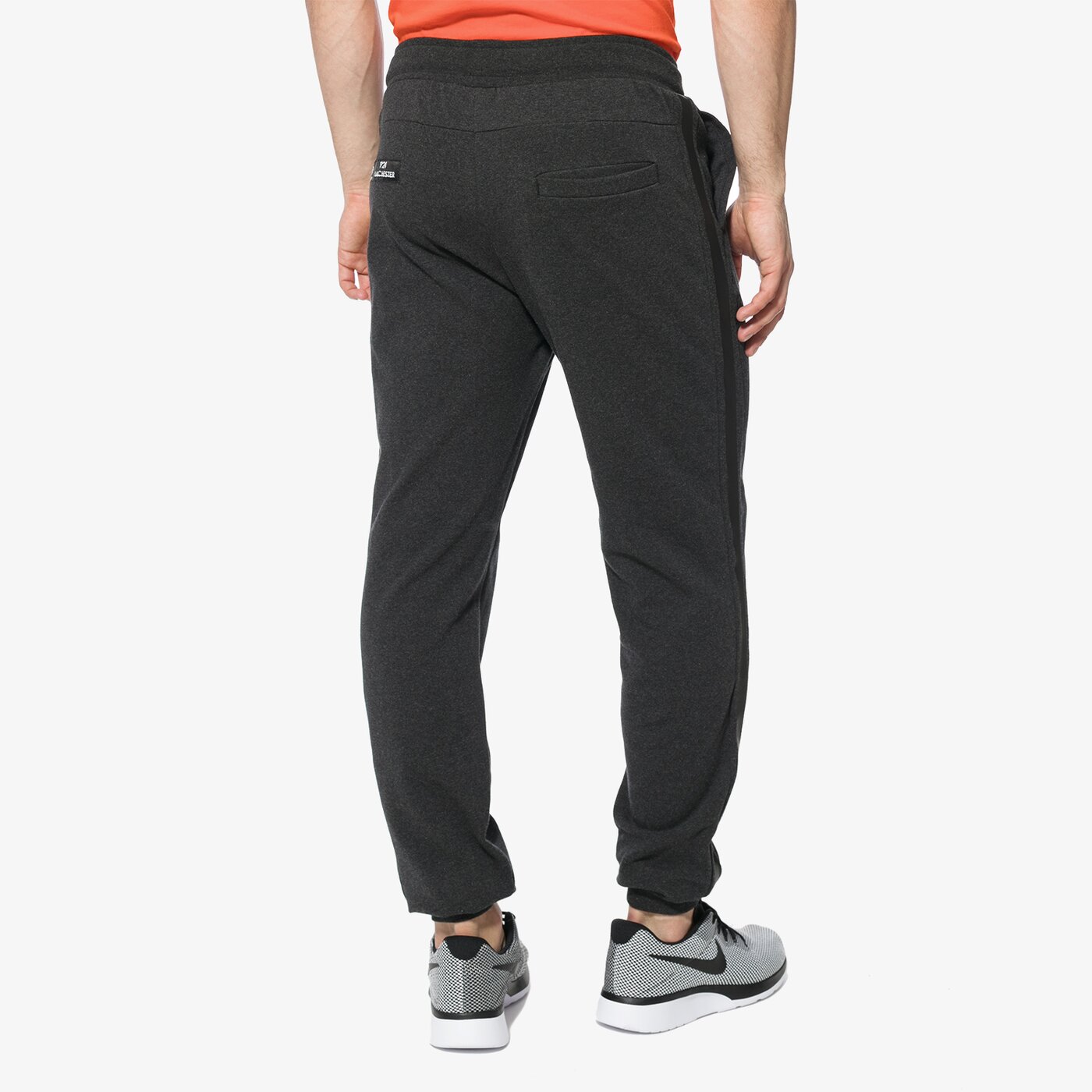 Spodnie dresowe męskie UMBRO SPODNIE SPRUCE ul18spm04002 kolor szary