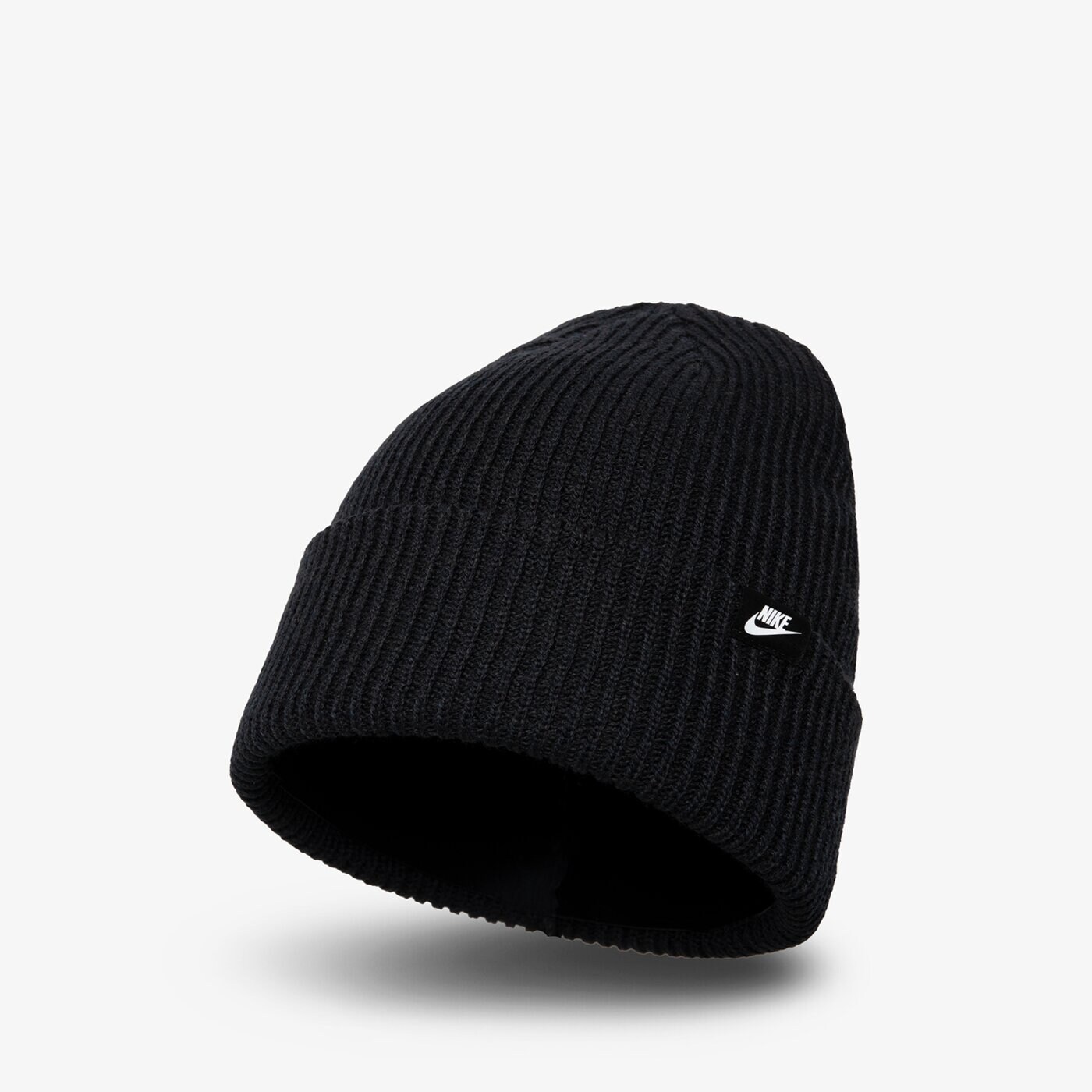 Czapka zimowa damska NIKE CZAPKA U NSW BEANIE FISHERMAN dv5435-010 kolor czarny