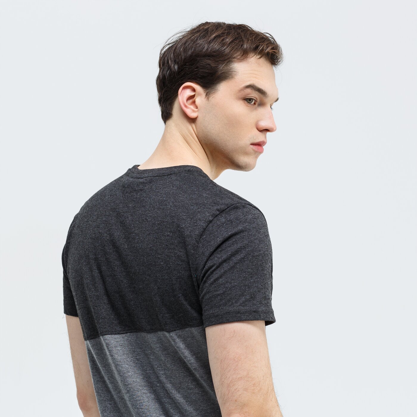 Koszulka męska LONSDALE T-SHIRT SS WALHAM 113989-1047 kolor szary