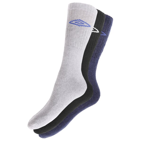 Skarpetki damskie UMBRO SKARPETY 3PPK SPORT MIX GREY um24163cdb kolor szary