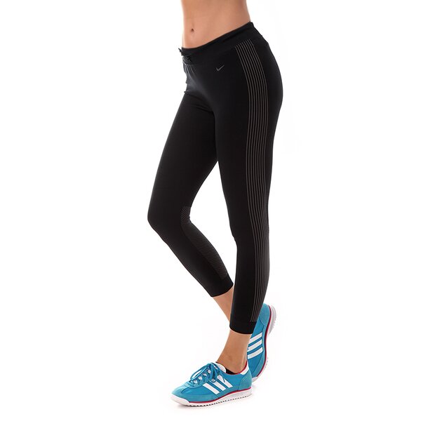 Spodnie dresowe damskie NIKE SPODNIE NIKE SKINNY DF KNIT PANT 589297010 kolor czarny