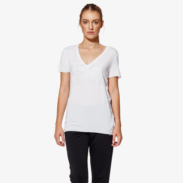 Koszulka damska LOTTO T-SHIRT SS FEEL-FIT W t5184 kolor biały