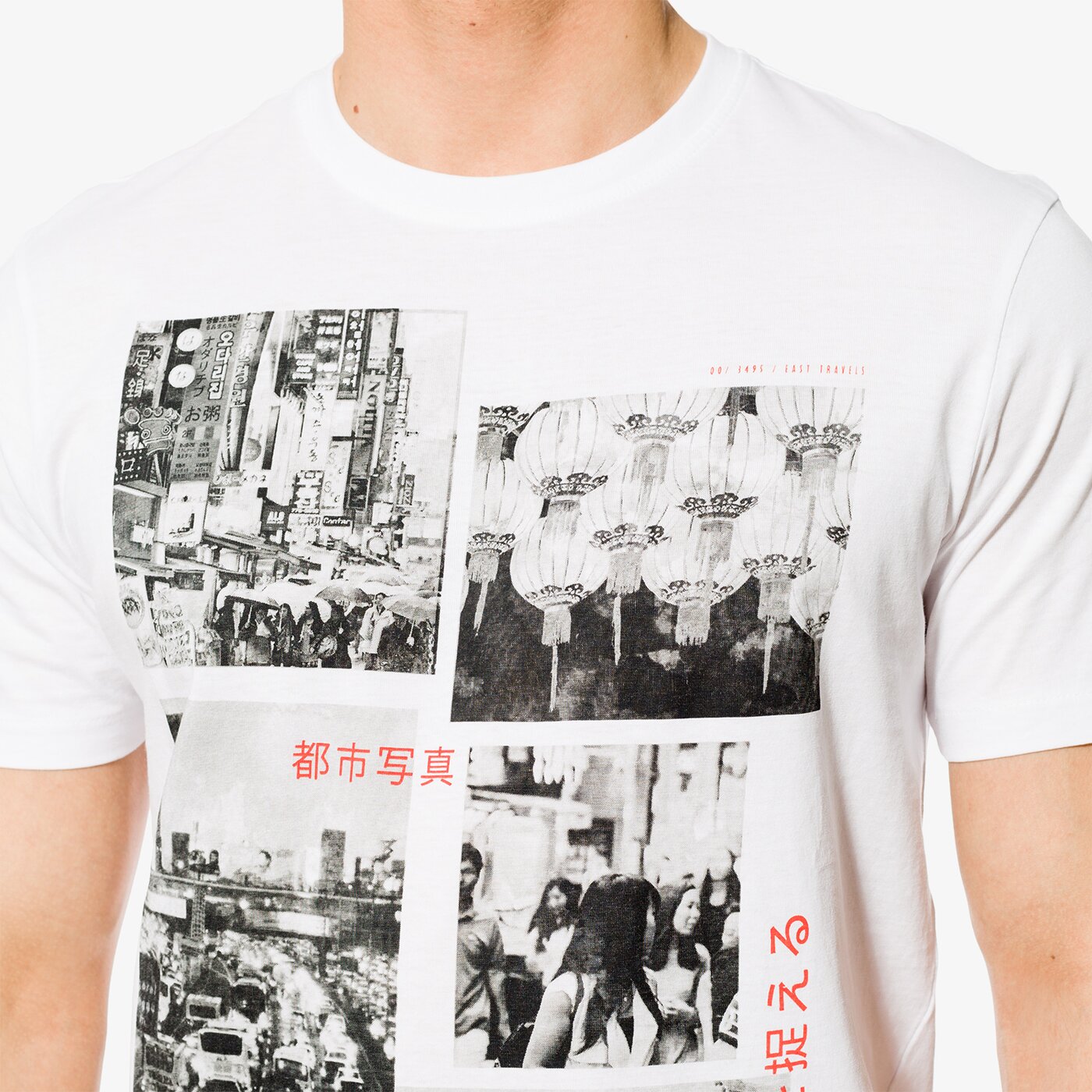 Koszulka męska FEEWEAR T-SHIRT SS MAXIM fw18tsm39001 kolor biały