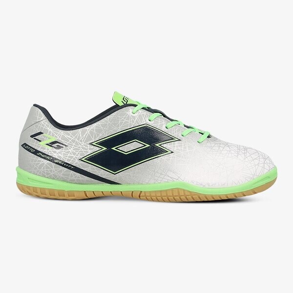 Buty piłkarskie dla dzieci LOTTO LZG VIII 700 ID JR s7189 kolor srebrny