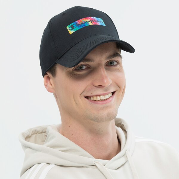 Czapka z daszkiem damska CHAMPION CZAPKA BASEBALL CAP 805540kk001 kolor czarny