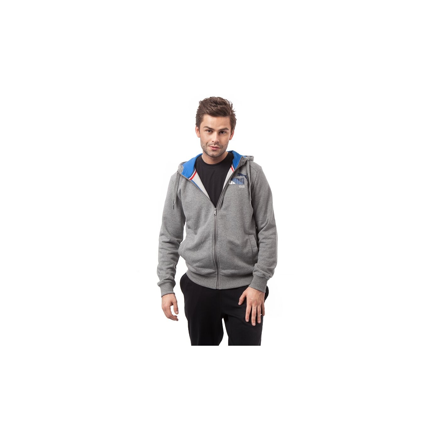 Bluza męska PUMA BLUZA FUN GRAPHIC HD 83222803 kolor szary