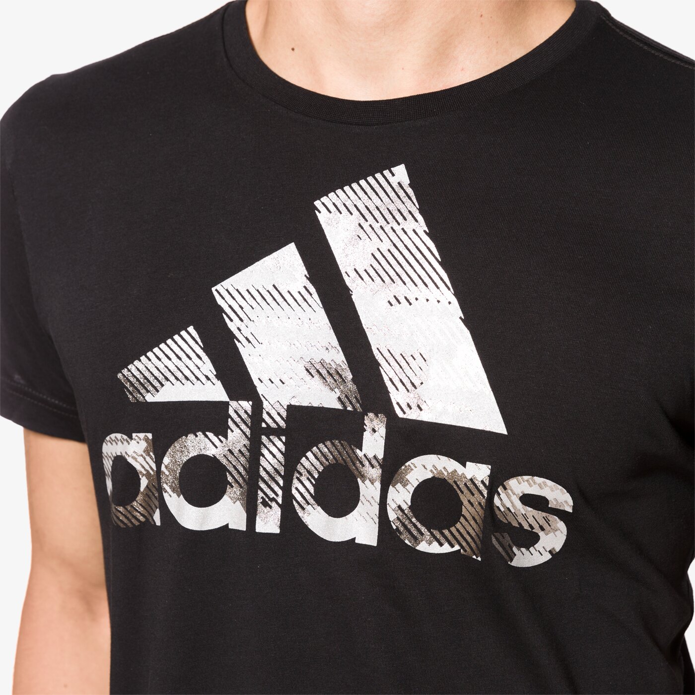 Koszulka męska ADIDAS T-SHIRT SS BOS FOIL cd9194 kolor czarny