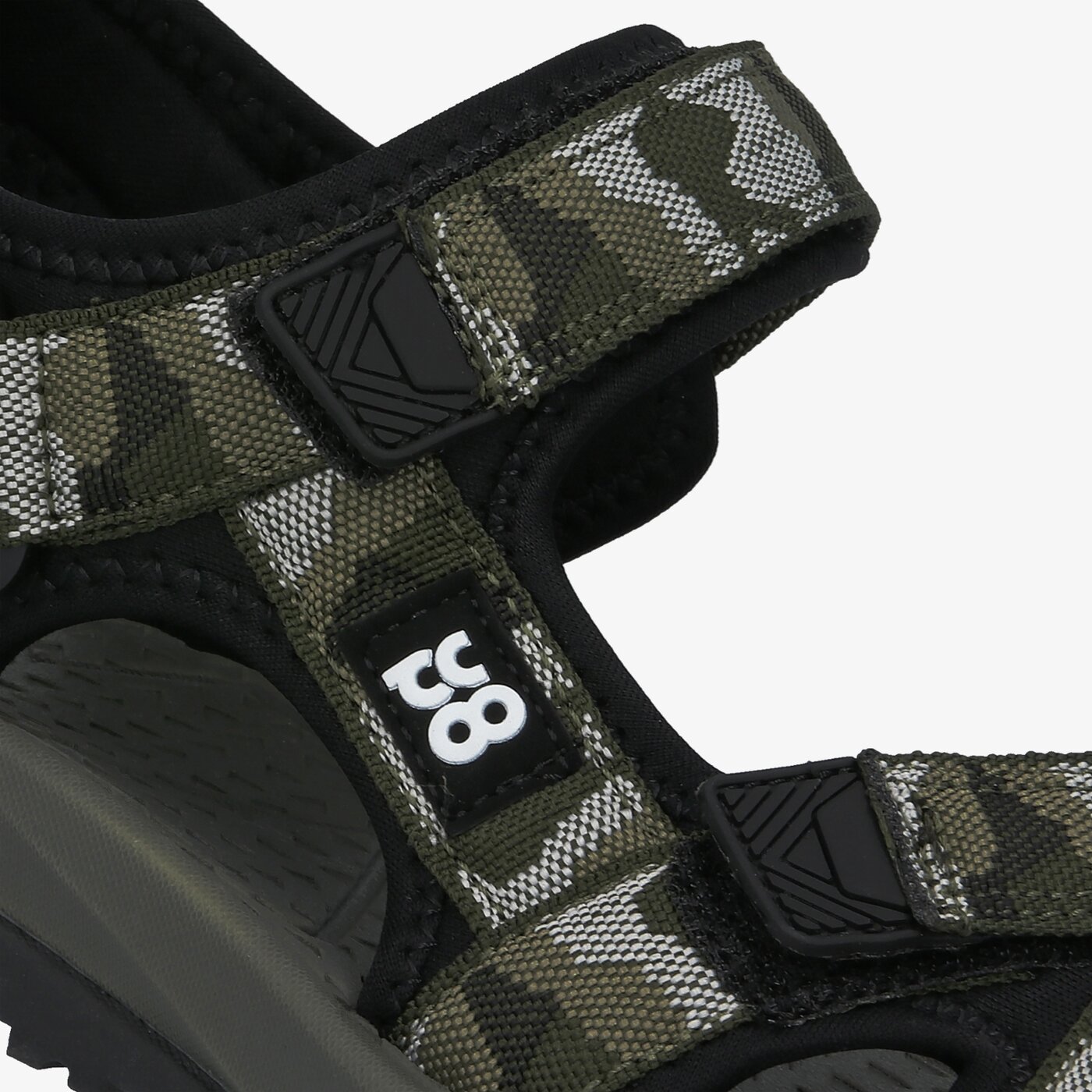 Sandały męskie UP8 FABER upms120202 kolor khaki