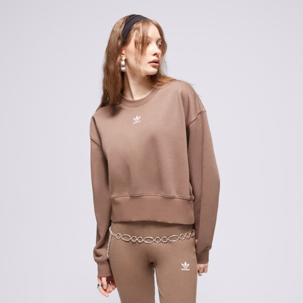 Bluza damska ADIDAS BLUZA SWEATSHIRT ir5971 kolor brązowy