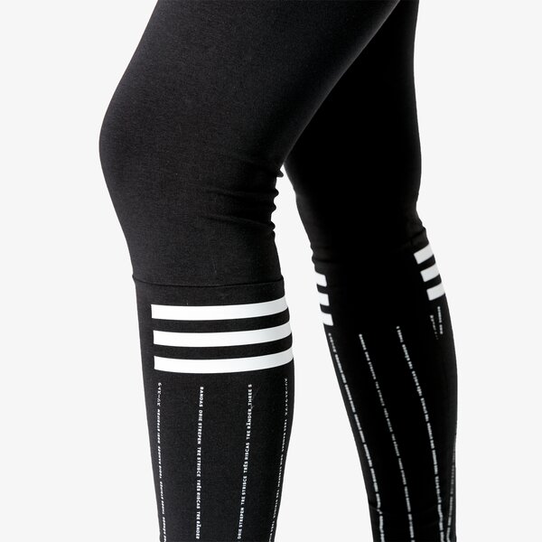 Spodnie dresowe damskie ADIDAS LEGGINGS W SID PRINT TGT di0108 kolor czarny