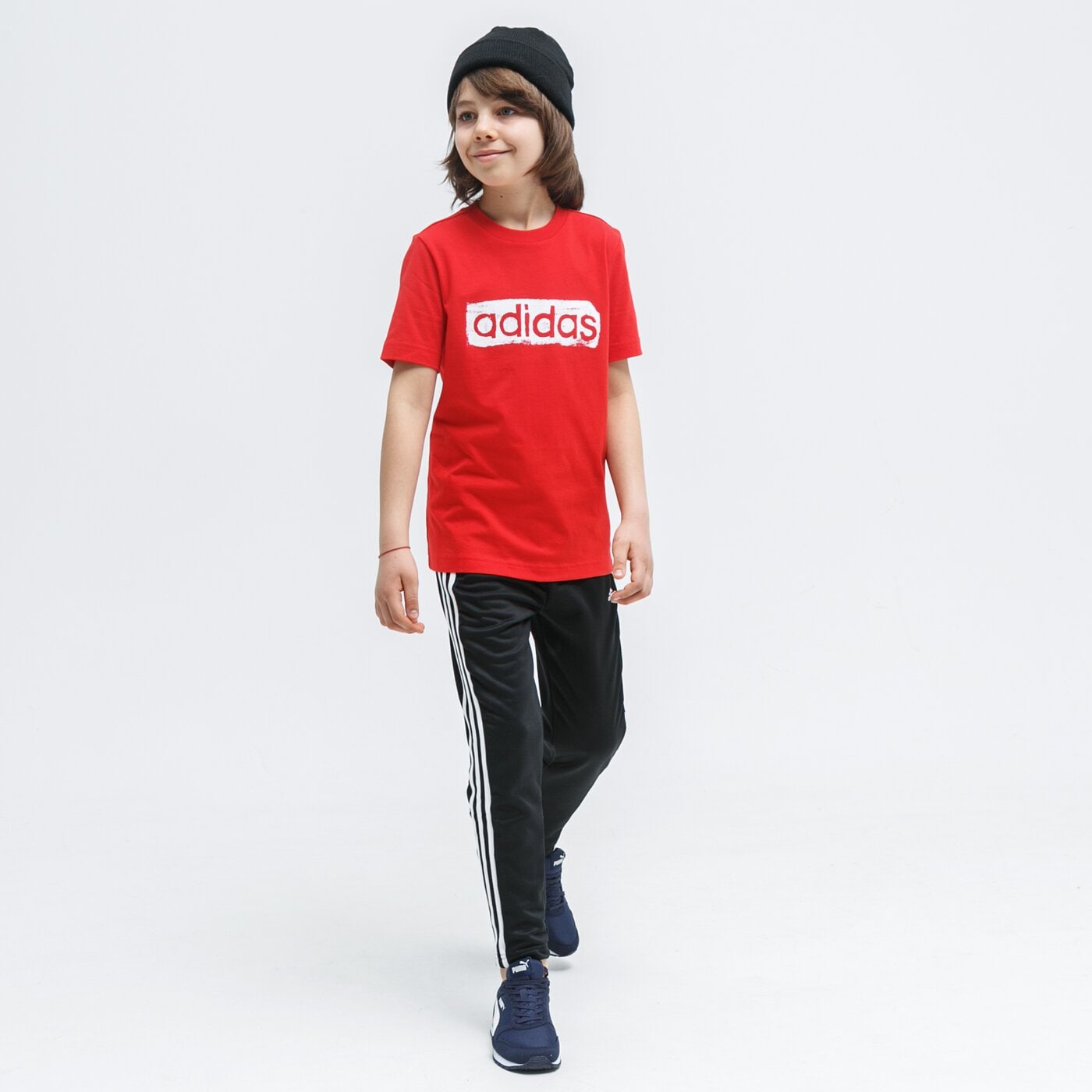 Koszulka dziecięca ADIDAS T-SHIRT B T2 gn1471 kolor czerwony
