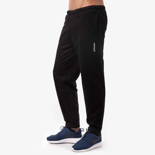 Spodnie dresowe męskie LOTTO SPODNIE PATERSON 2 lo15spm13001 kolor czarny