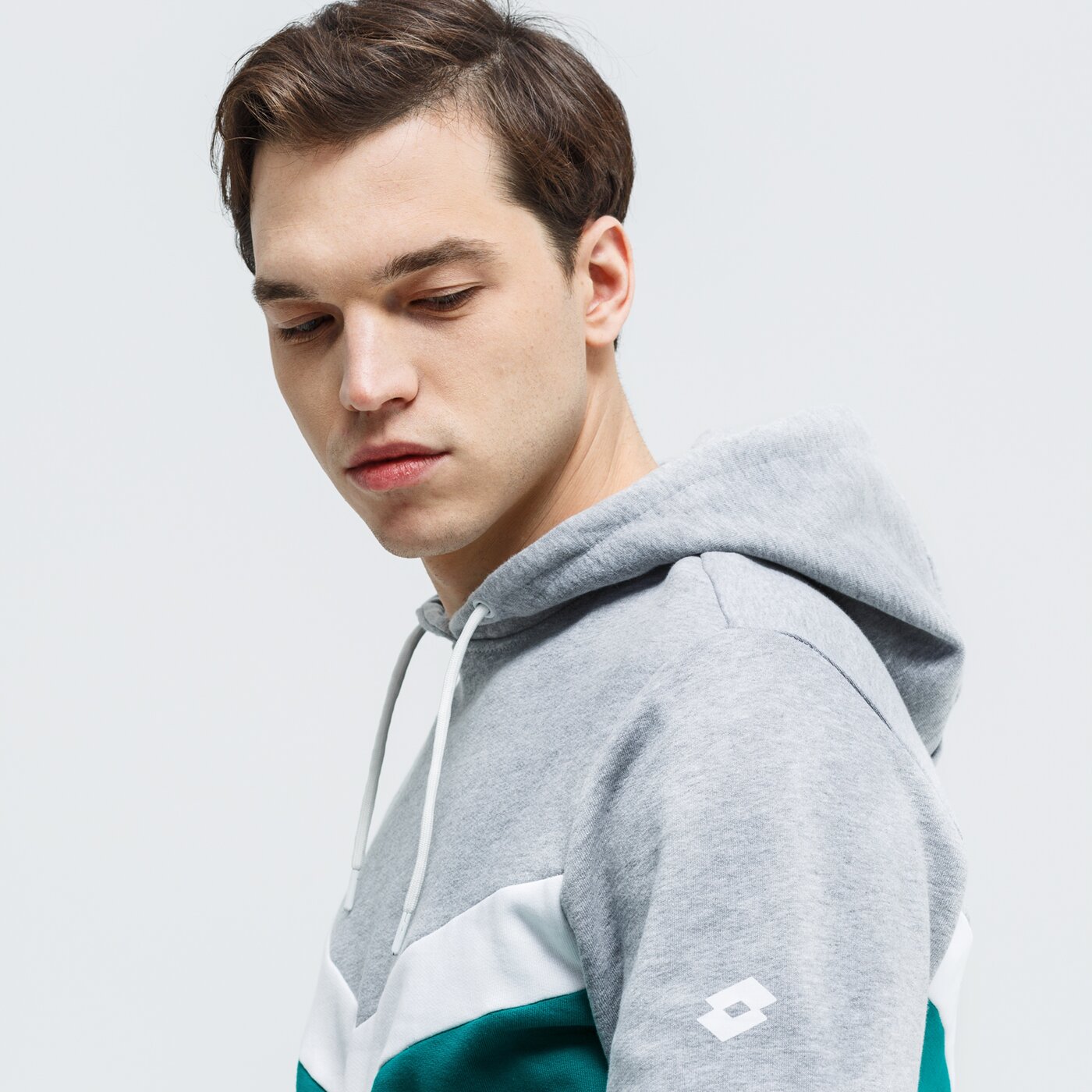 Bluza męska LOTTO BLUZA Z KAPTUREM ASSIOLO lo39blm09002 kolor zielony