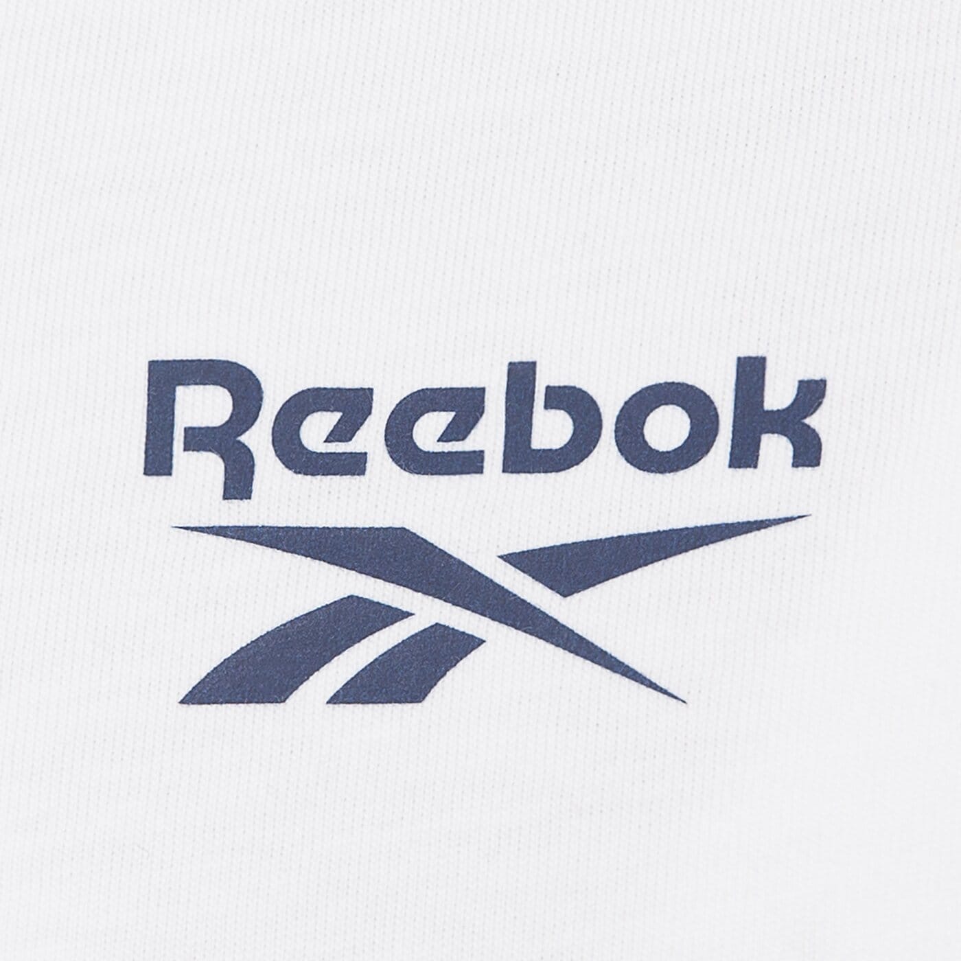 Koszulka męska REEBOK T-SHIRT MITCHAM FRNT BK LOGO CREW NECK 100240881 kolor biały