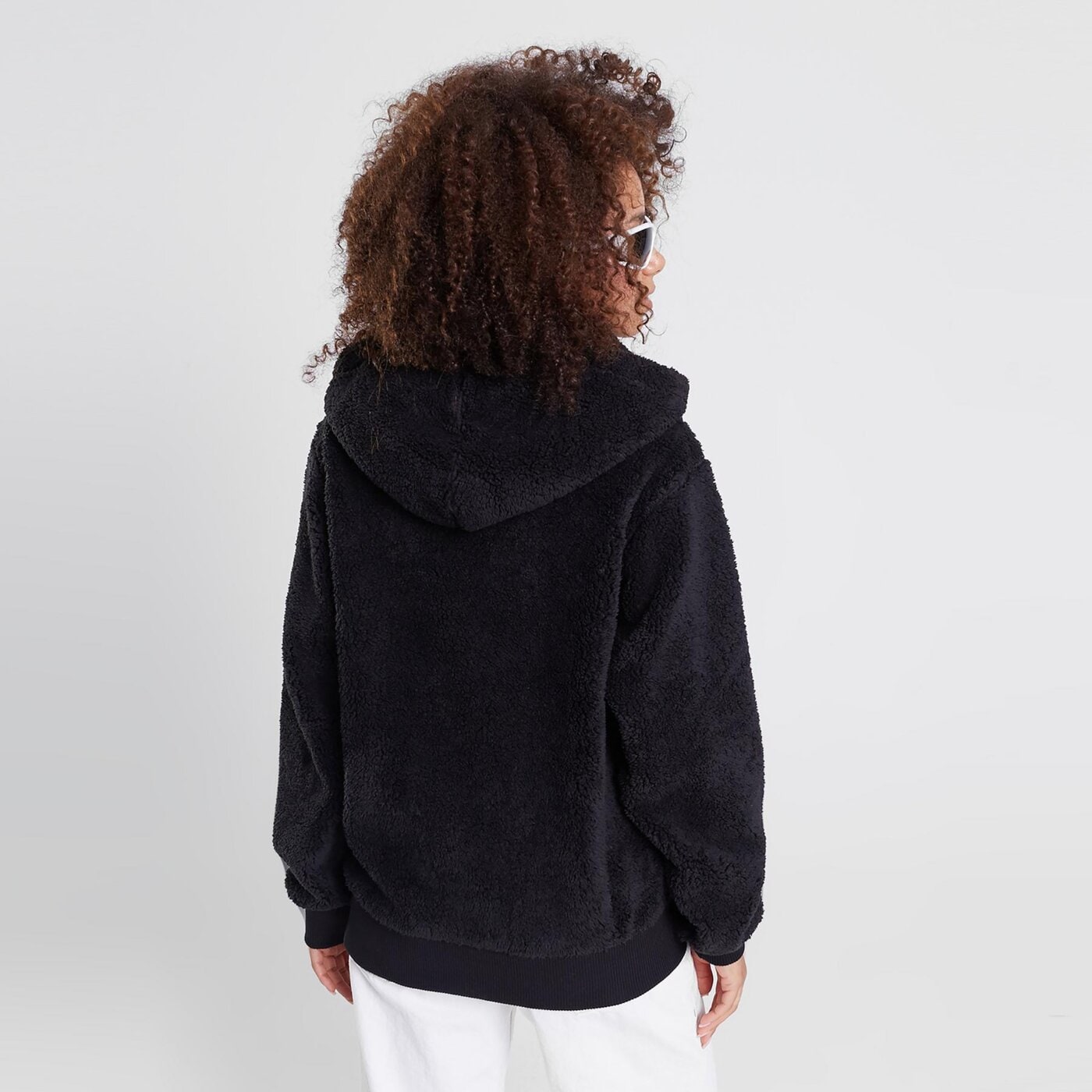 Bluza damska CHAMPION POLAR HOODED SWEATSHIRT 116599kk001 kolor czarny