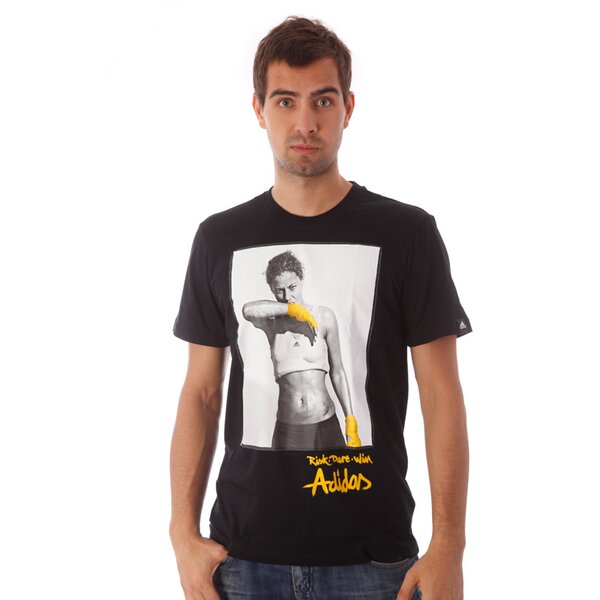 Koszulka męska ADIDAS T-SHIRT BAD GIRL g72540 kolor czarny
