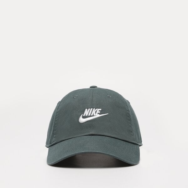 Czapka z daszkiem damska NIKE CZAPKA U NSW H86 FUTURA WASH CAP 913011-309 kolor zielony