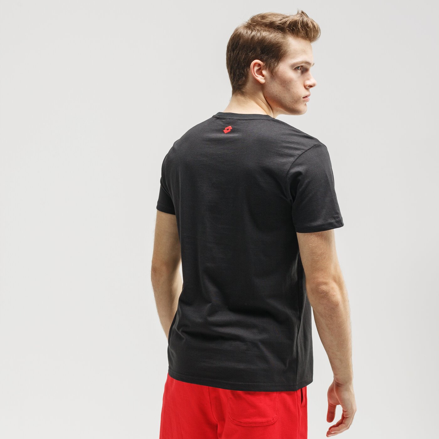 Koszulka męska LOTTO T-SHIRT OPUS lo120tsm16001 kolor czarny