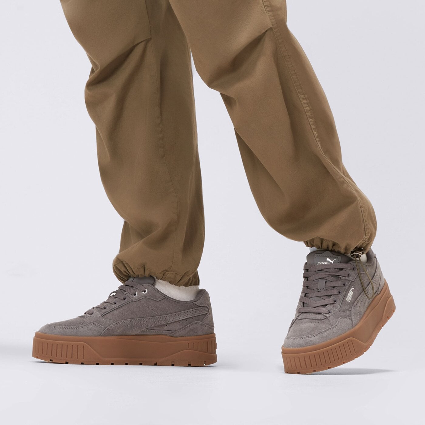 Buty sportowe damskie PUMA KARMEN II IDOL SD 39746203 kolor szary