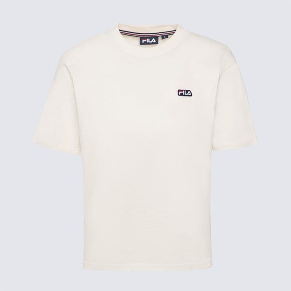 Koszulka damska FILA T-SHIRT BADGE LOGO TEE fi124tsd70130 kolor beżowy