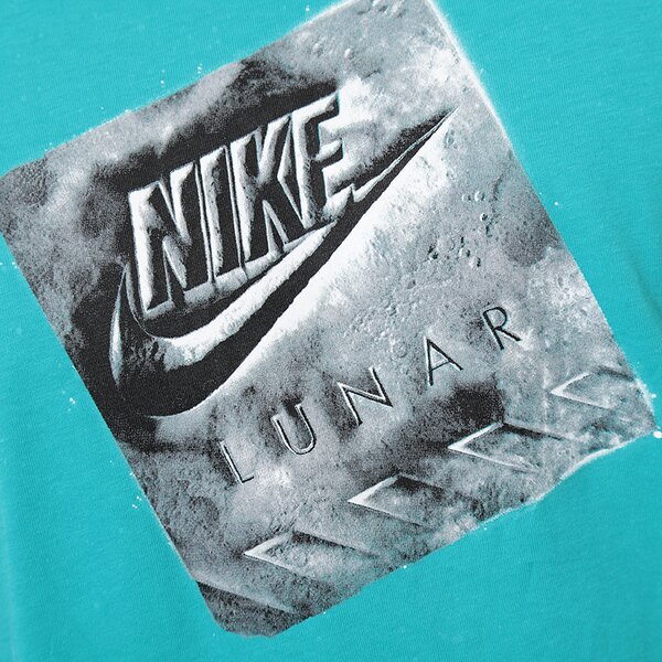 Koszulka męska NIKE T-SHIRT TEE-FUTURA LUNAR 619527388 kolor niebieski