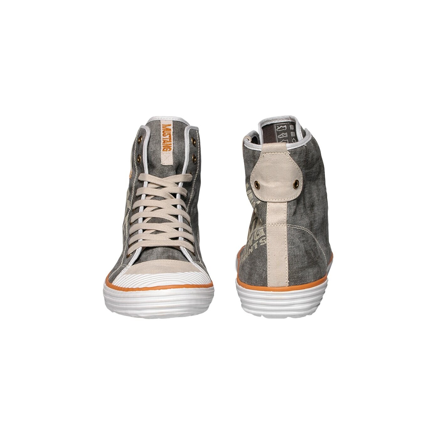 Buty sportowe męskie MUSTANG  26a059 kolor szary